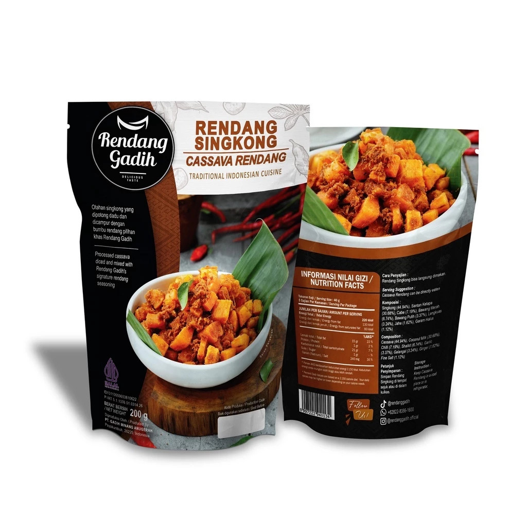 RENDANG SINGKONG - RENDANG GADIH PAYAKUMBUH