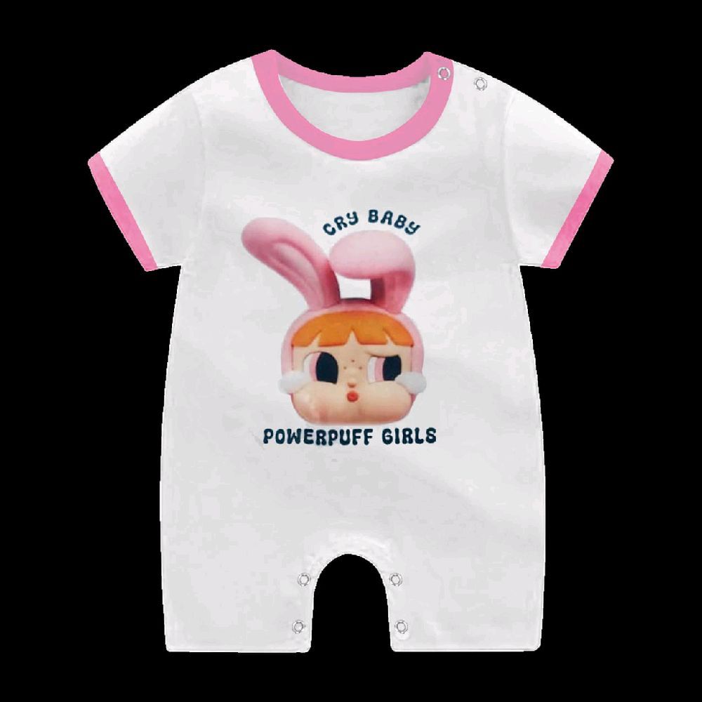 cry baby kelinci bunny Baju Anak Romper Bodysuit untuk Bayi Baru Lahir Usia 0-12 Bulan Nyaman dan Mu