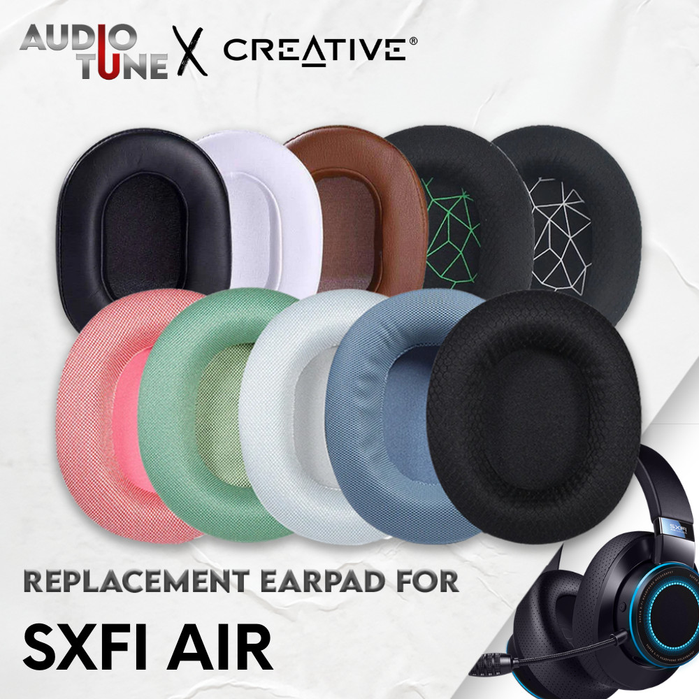 Earpad Earcup Earcushion Creative SXFI AIR Busa Bantalan Foam Pad