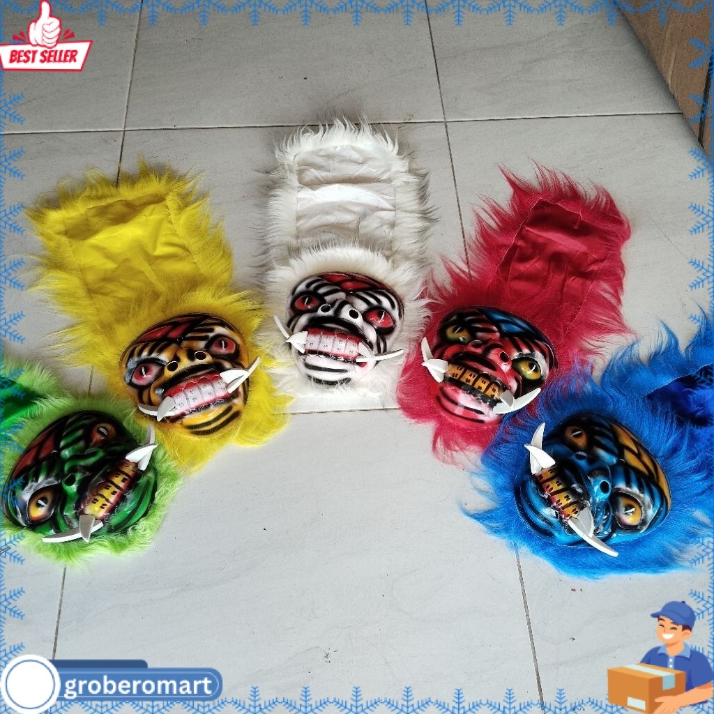 BISA COD Buto gedruk anak murah/topeng gedruk GRB