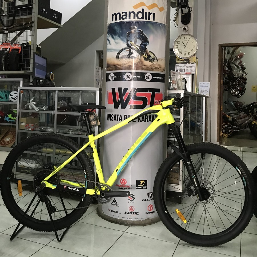 SEPEDA GUNUNG DEWASA MTB 27.5 THRILL RAVAGE 4.0