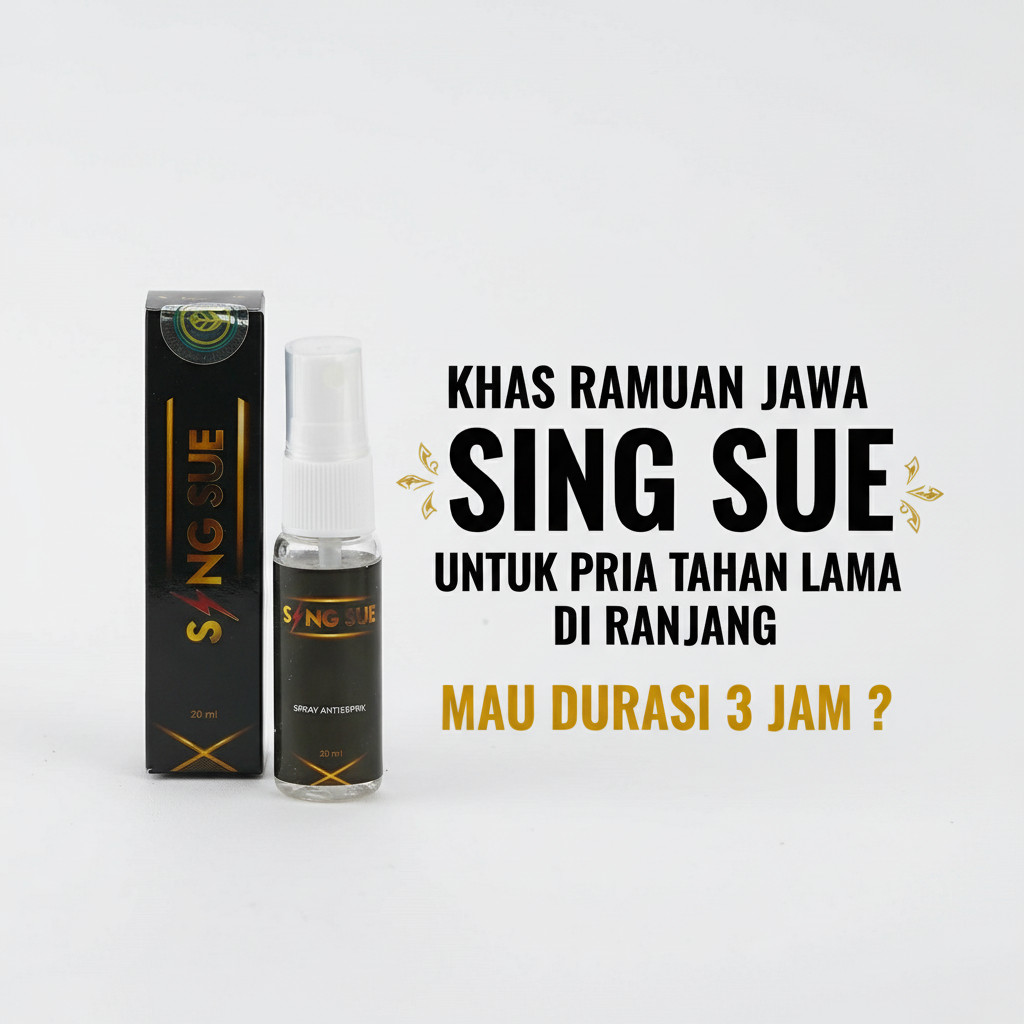 Sing Sue Pria Dewasa Spray Tahan Lama Obat Kuat Semprot