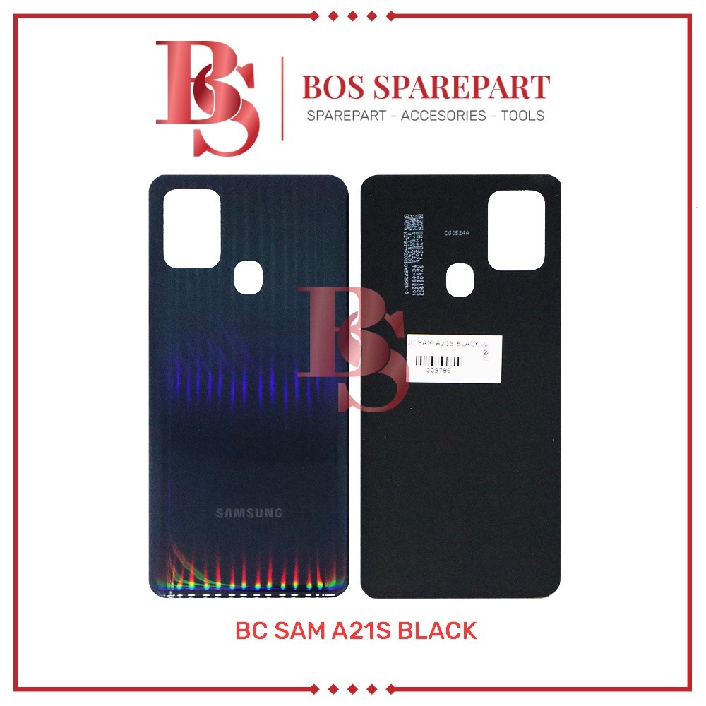Bos Sparepart Jakarta - TUTUP BELAKANG SAMSUNG A21S / BACK DOOR / BACK COVER