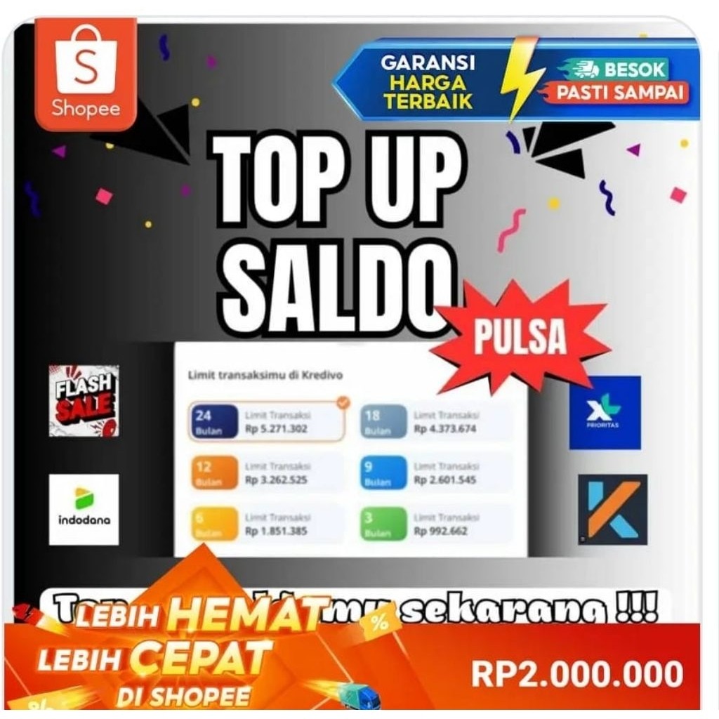 BESTSELLER TOP SALDO/PULSA TRANSFER XL AXIS 500K SAMPAI 35JT TERMURAH