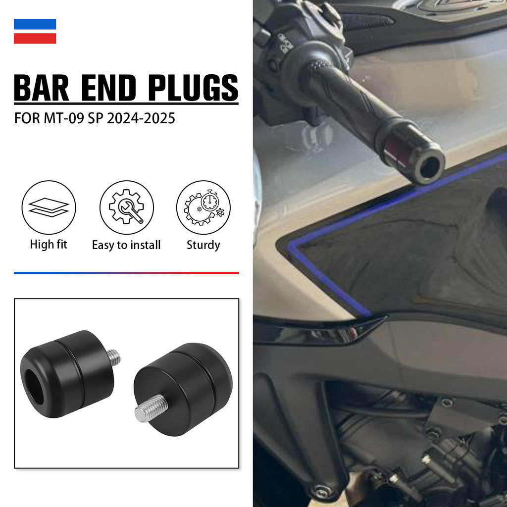 For YAMAHA MT-09 /SP MT09 MT 09 2024-2025 Handle Bar Handlebars Grips Cap End Plugs Handlebar Weight