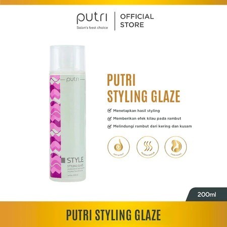Putri Styling Glaze 200 ML Styling Rambut Putri Hair Care