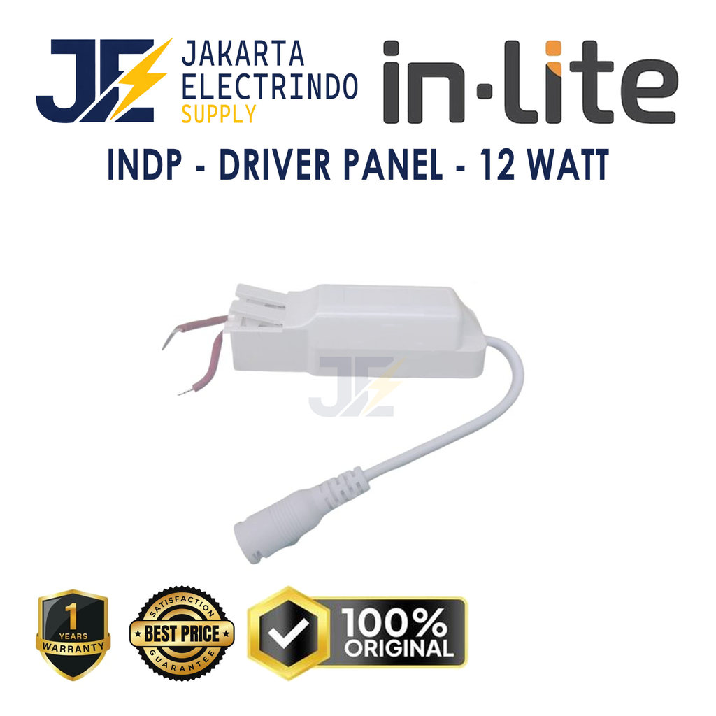 Inlite INDP 12W Driver Travo 12 Watt Ballast Panel LED Downlight 12Watt 12 W