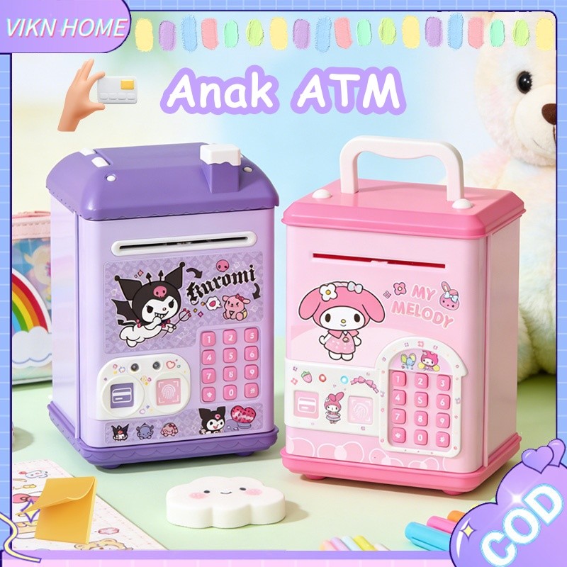 Tabungan Otomatis Kartu Mainan  Anak Atm  Mainan Edukasi Celengan Atm Anak  Celengananak  Moneysafeb