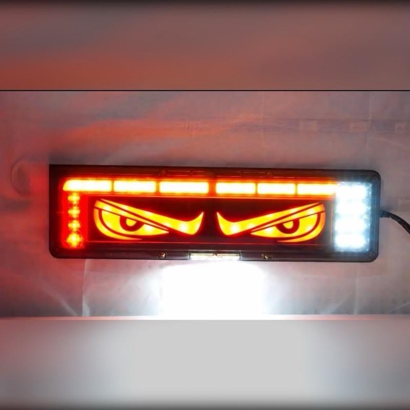 1 Pasang TERBARU Stop Lamp Lampu Belakang Truk 12-24 Volt