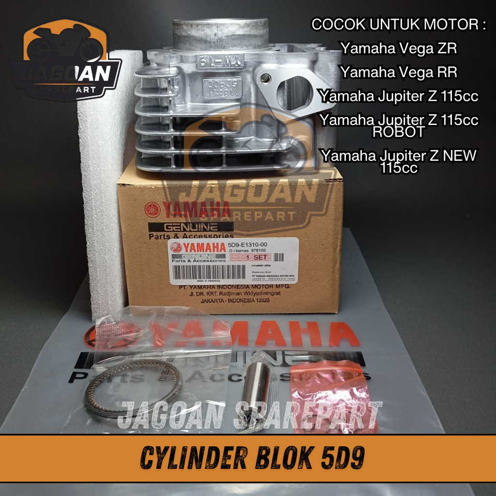 5D9-E1310-00 Blok Seher Yamaha Vega ZR RR Jupiter Z Robot Original Blok Seher 5D9 Blok Seher Piston 