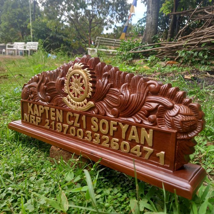 papan nama kayu ukir , papan nama kayu ukir custom , papan nama kayu