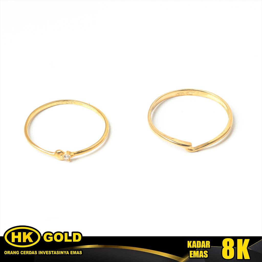 Cincin Emas 8K Type 1615 HK GOLD