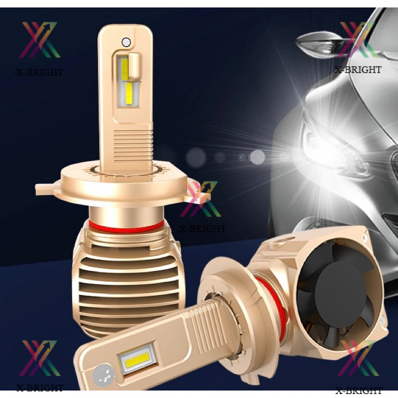 Lampu Led Mobil H4 H8 H9 H11 HB3 HB4 HIR2 H7 Super Terang Bergaransi Original