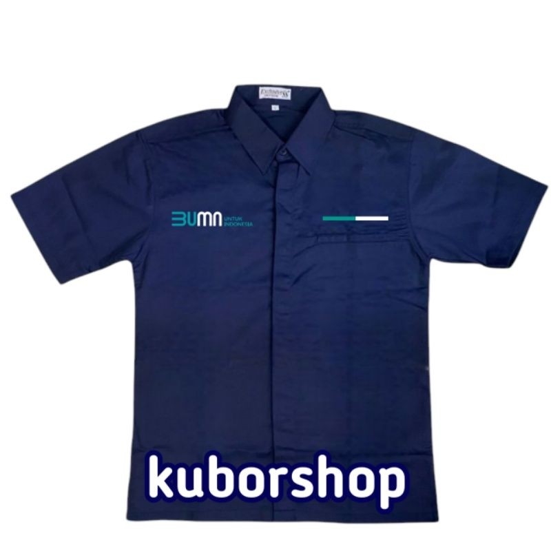 FLASH SALE kemeja bumn/badan usaha milik negara baju bumn seragam bumn full bordir