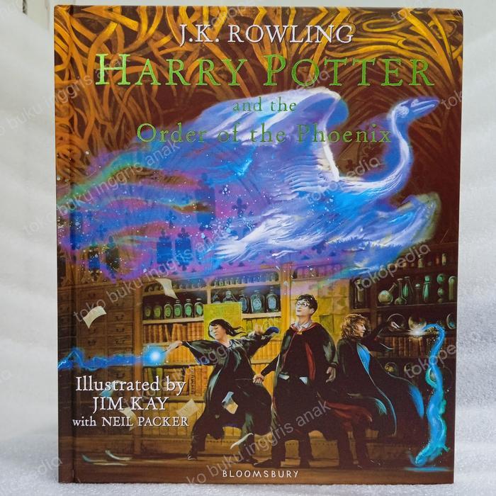 Harry potter illustrated version hard cover - Order Phoenix