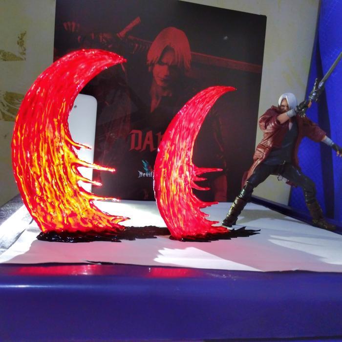 Diorama Figure Drive Dante moveset Aksesoris Efek