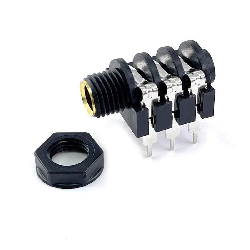 Soket Microphone gold soket mic Akai Laba Laba Stereo Socket Kelabang gold