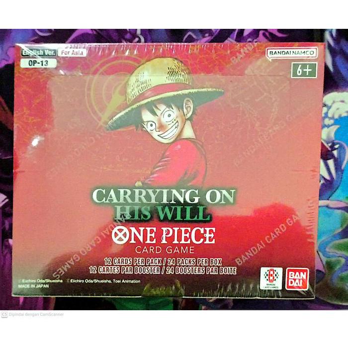 Box One Piece OP 13 English Version TCG