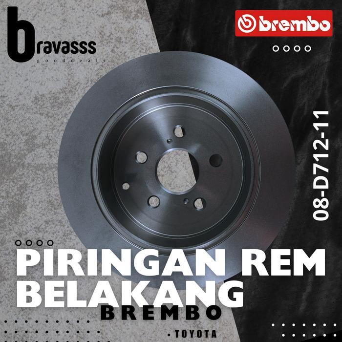 Brake Disc/Piringan Rem Belakang Brembo Toyota Alphard BEST