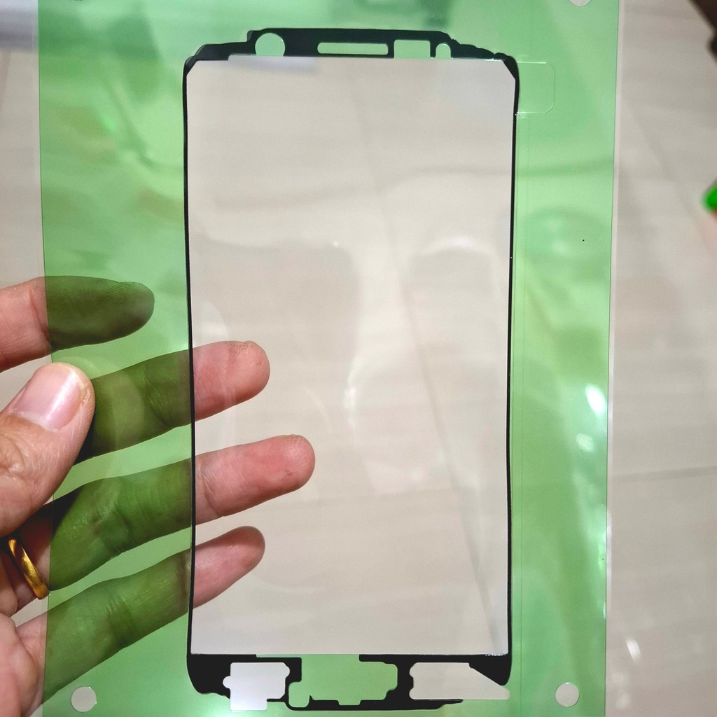 STICKER LEM ADHESIVE LCD SAMSUNG GALAXY S6 SM G920F COMPATIBLE FOR FRONT STICKER GLUE TAPE DISPLAY 1