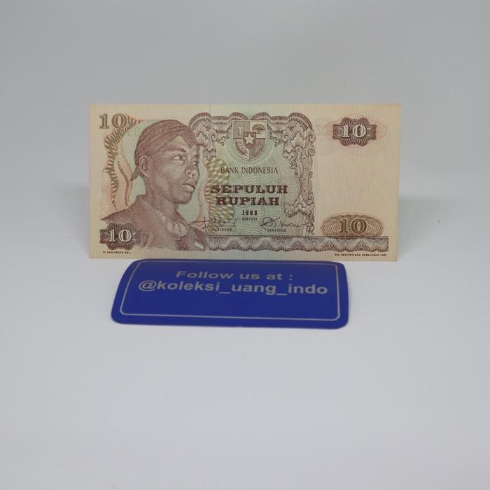 Uang Kuno 10 Soedirman 1968