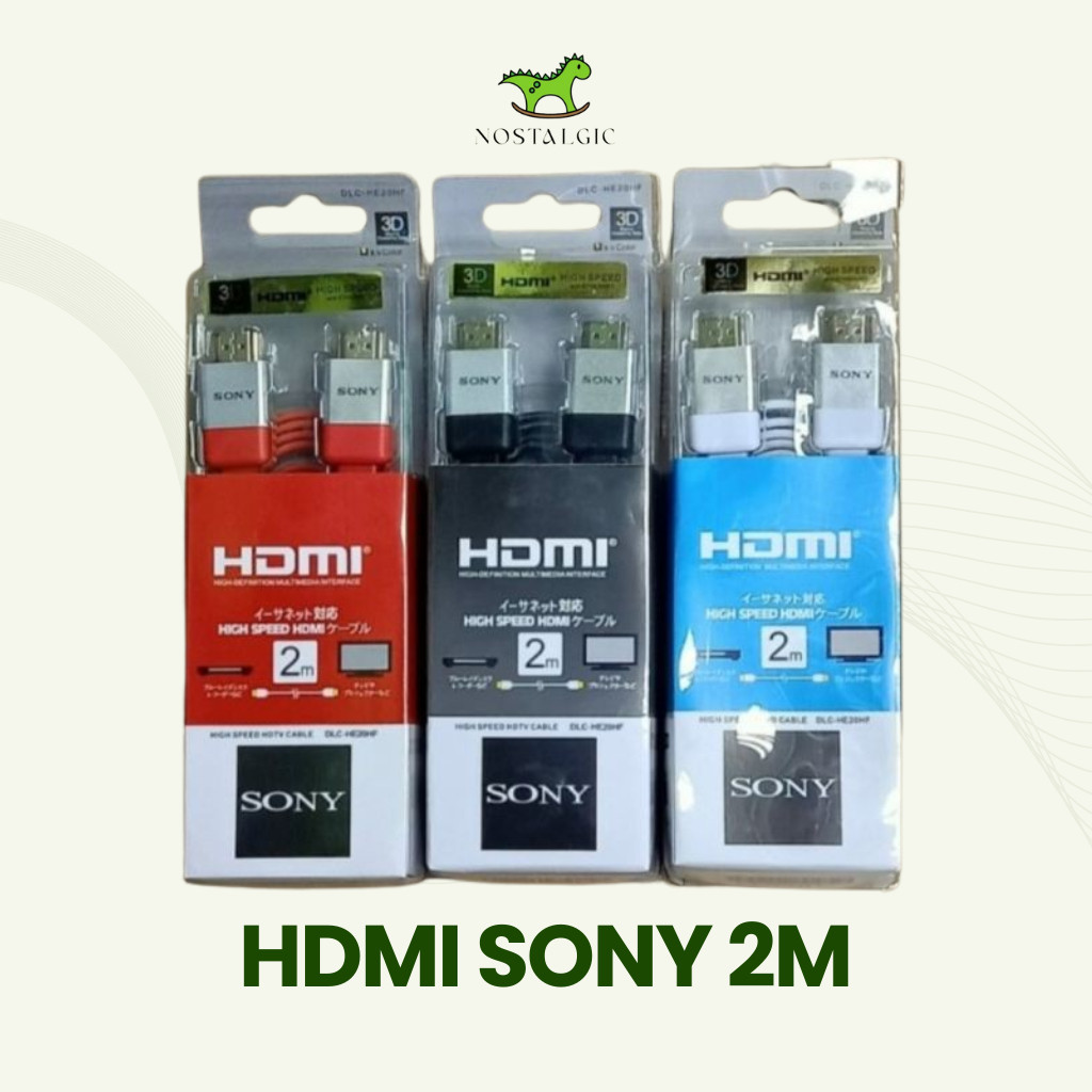 Kabel Hdmi Sony Hi Speed High Quality 2m Kabel Hdmi 2m Sony Hdmi 2 M Hdmi 2 Meter Hdmi Sony