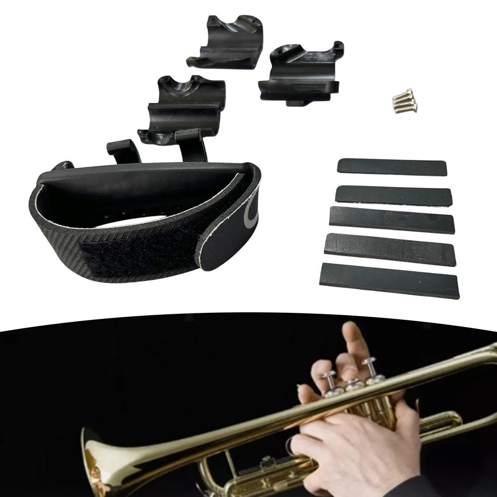 Black Trombone Grip Trombone trument Balance Adjustable Compatible With Most Trombone Models Versati