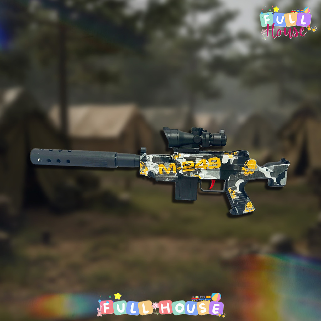 M249 Tactical Graffiti Edition – Water Gel Blaster