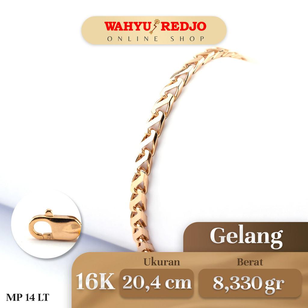 Gelang Emas Kadar 16K Wahyu Redjo GL-16K 30573871-PMR