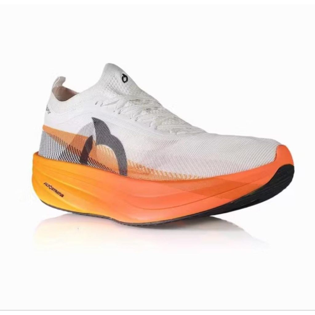 Ortuseight Sepatu lari /Running original HYPERSONIC 2.0 - WHITE ORTRANGE / ORTUSEIGHT SEPATU LARI/ S