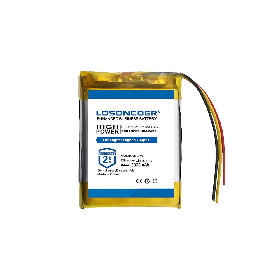 2000mAh Upgrade your For HyperX Cloud Flight Cloud Alpha Cloud Flight S Wireless Headset Battery