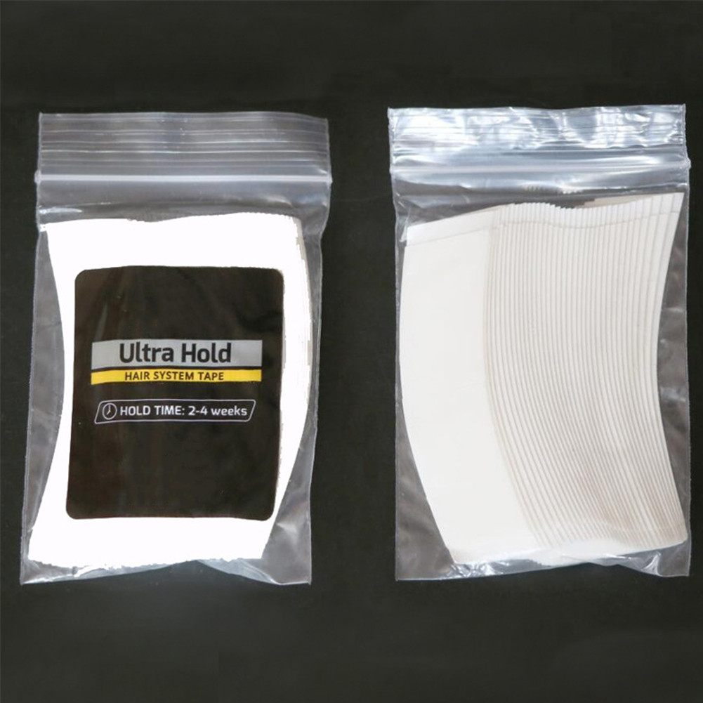 Pita Perekat Tahan Lama untuk Rambut Palsu Tahan Air 36pcs Mini Tape Perekat Kuat