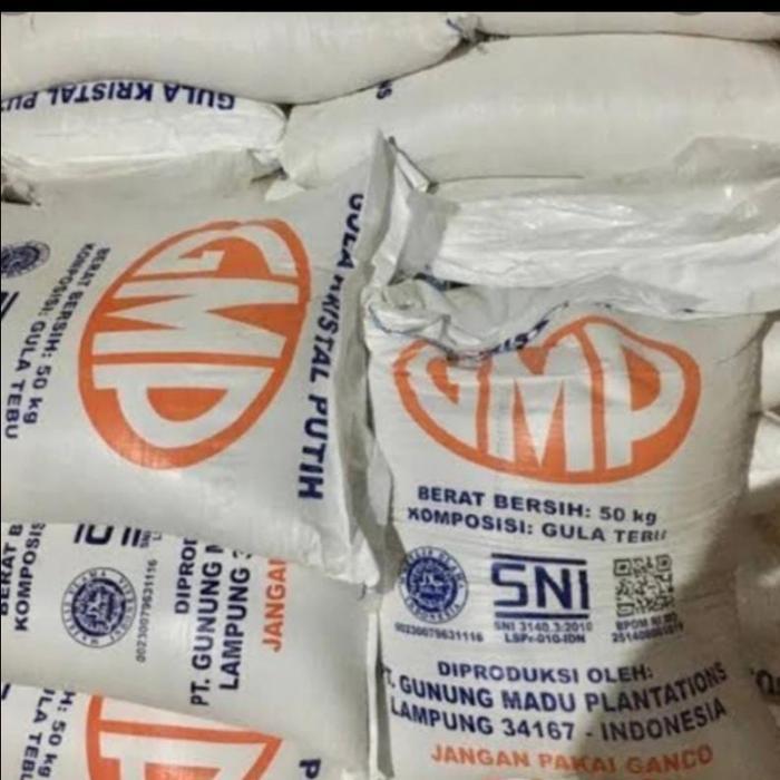 gula pasir gmp 50kg karung