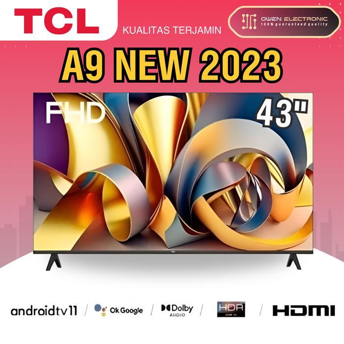 TCL 43 inch Smart LED TV - Android 11.0 - HD - Dolby Audio - GVA 43A9