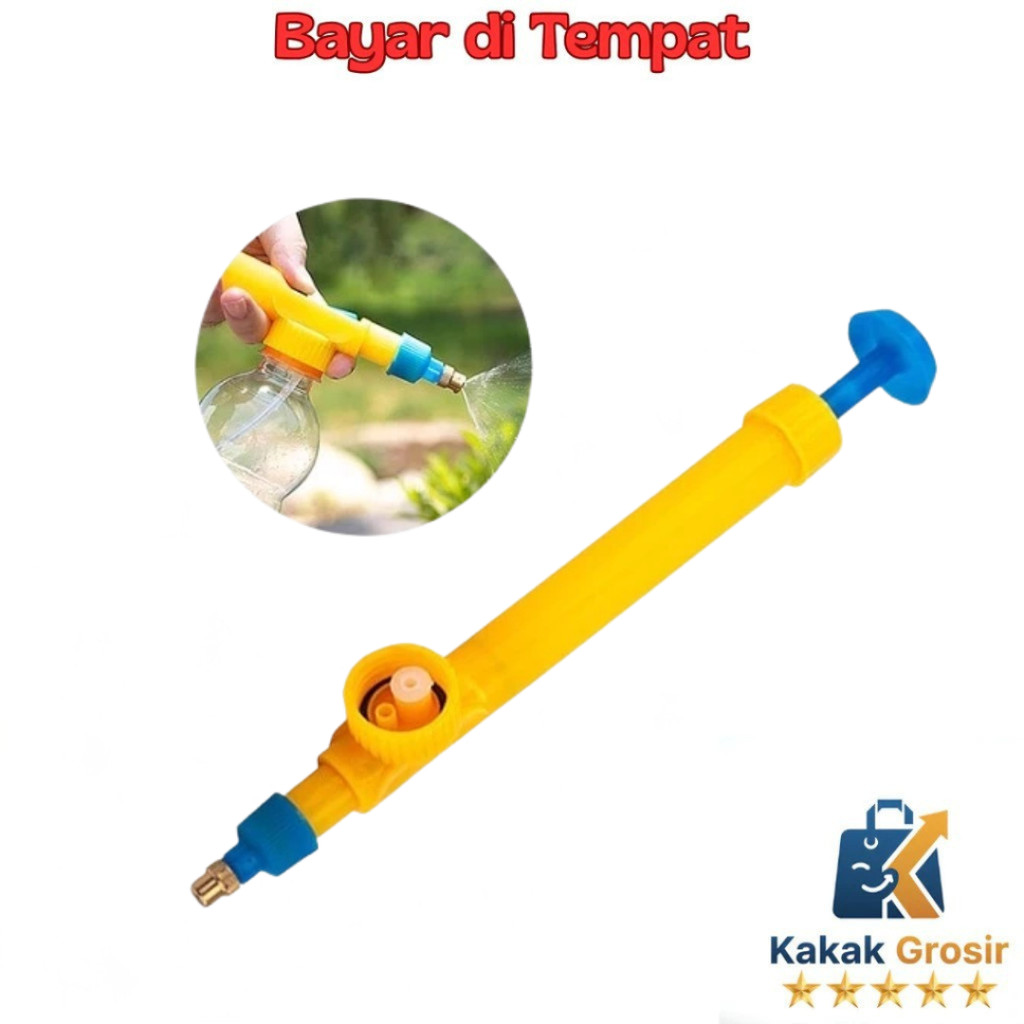 Kepala Pompa Botol Air Semprotan Jet Spray Mandi Burung Murah
