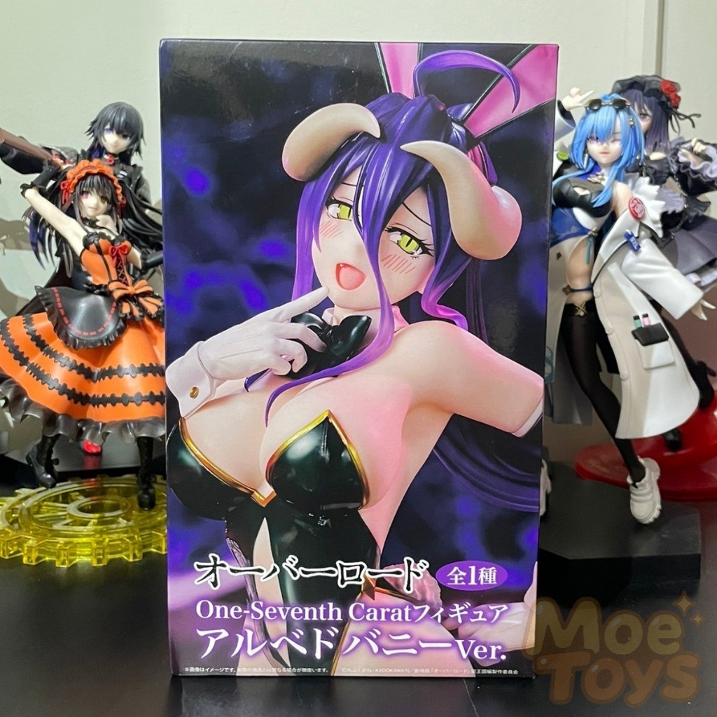 System Service One-Seventh Carat 1/7 Figure - Albedo - Bunny - Overlord
