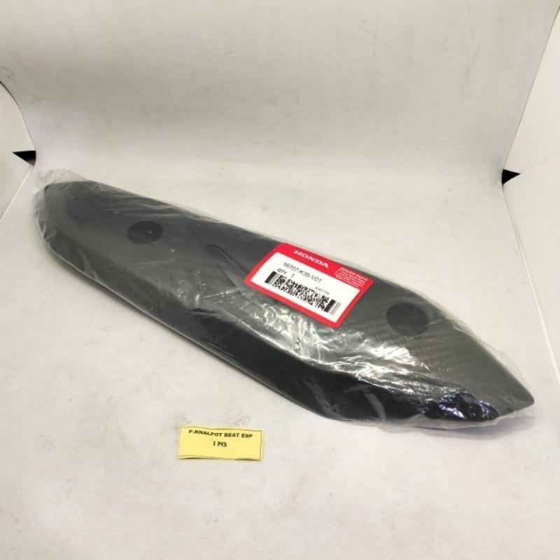ORIGINAL COVER TAMENG KNALPOT HONDA BEAT ESP 2015-2019 COVER KNALPOT