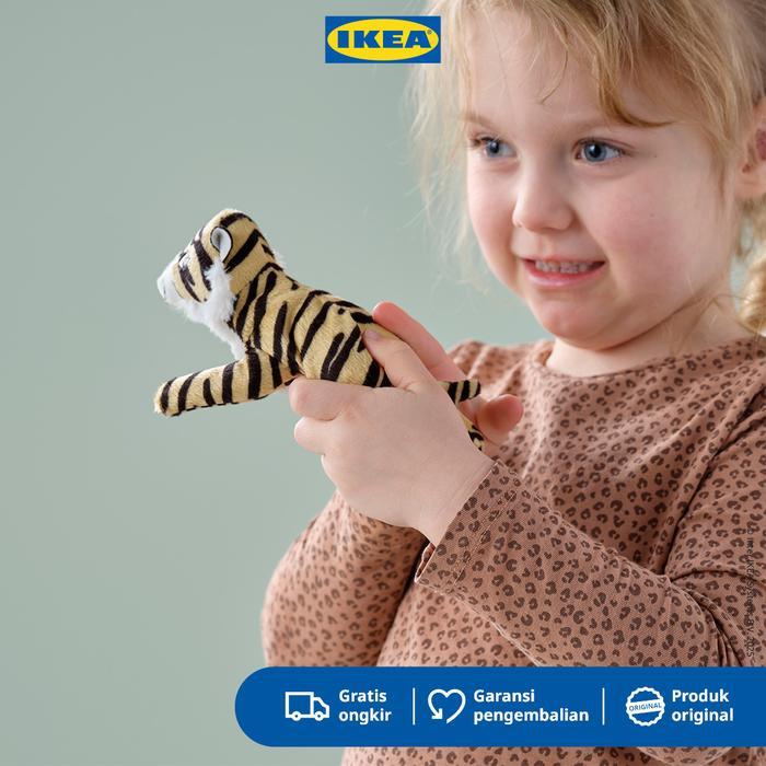 IKEA DJUNGELSKOG Boneka Harimau Mini Lucu 13cm