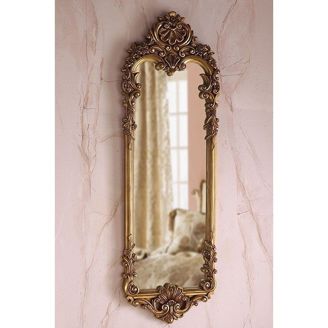 Pigura kaca panjang jati ukiran jepara 150cm finishing FG3