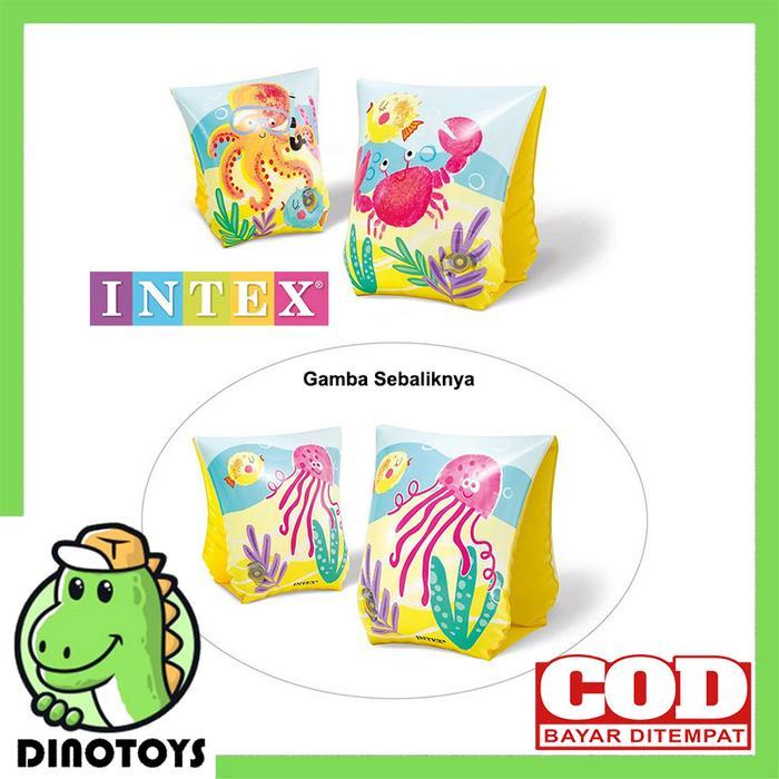 DINOTOYS Pelampung Tangan Ban Intex 58652 pelindung anak berenang - pelampung saja
