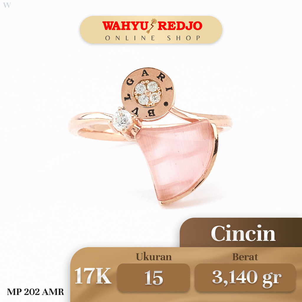Cincin Emas AMR Kadar 17K Wahyu Redjo CC-17K-30645892-PMR