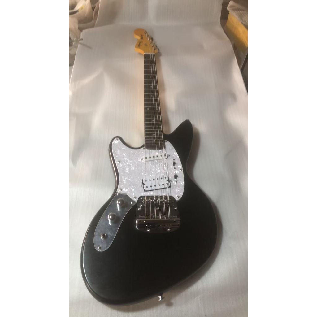 Left Handed Electric Guitar Finish Black Matte