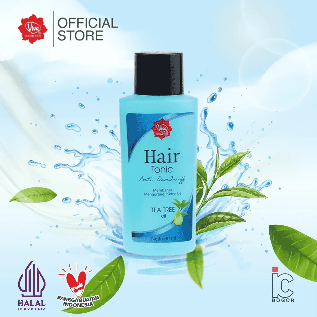 Viva Hair Tonic Tea tree oil - Tonic Rambut Anti Ketombe