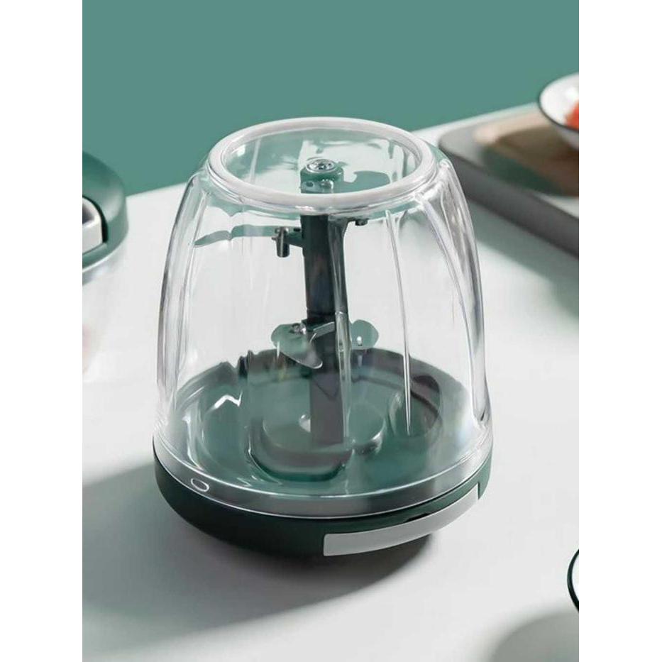 Blender manual 5 mata pisau - Blender Manual Tarik Pencacah Bawang Blender Tangan Serbaguna
