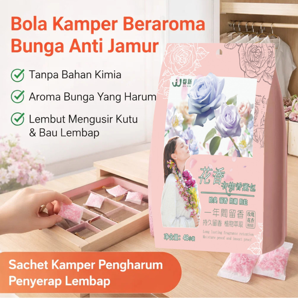 [Pil Kapor Wangi Anti Serangga Anti Jamur Pil Kapor Penghilang Bau Lemari Pil Kapor Penyerap Kelemba