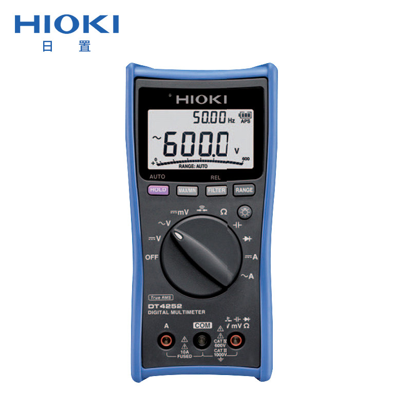 HIOKI DT4252 DT4253 DT4255 DT4256 Digital Multimeter Voltage Current Capacitance Diode Measurement T