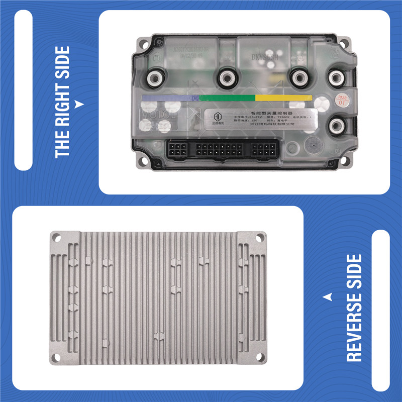 Top Sale Brushless DC Controller DC Motor Controller Motorcycle Brushless DC Controller EM100GTS 723