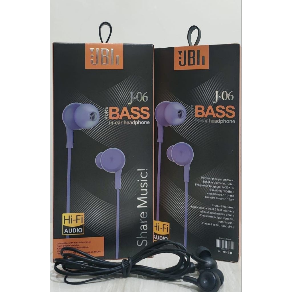 HF Headset Ori PREMIUM JBL J - 06