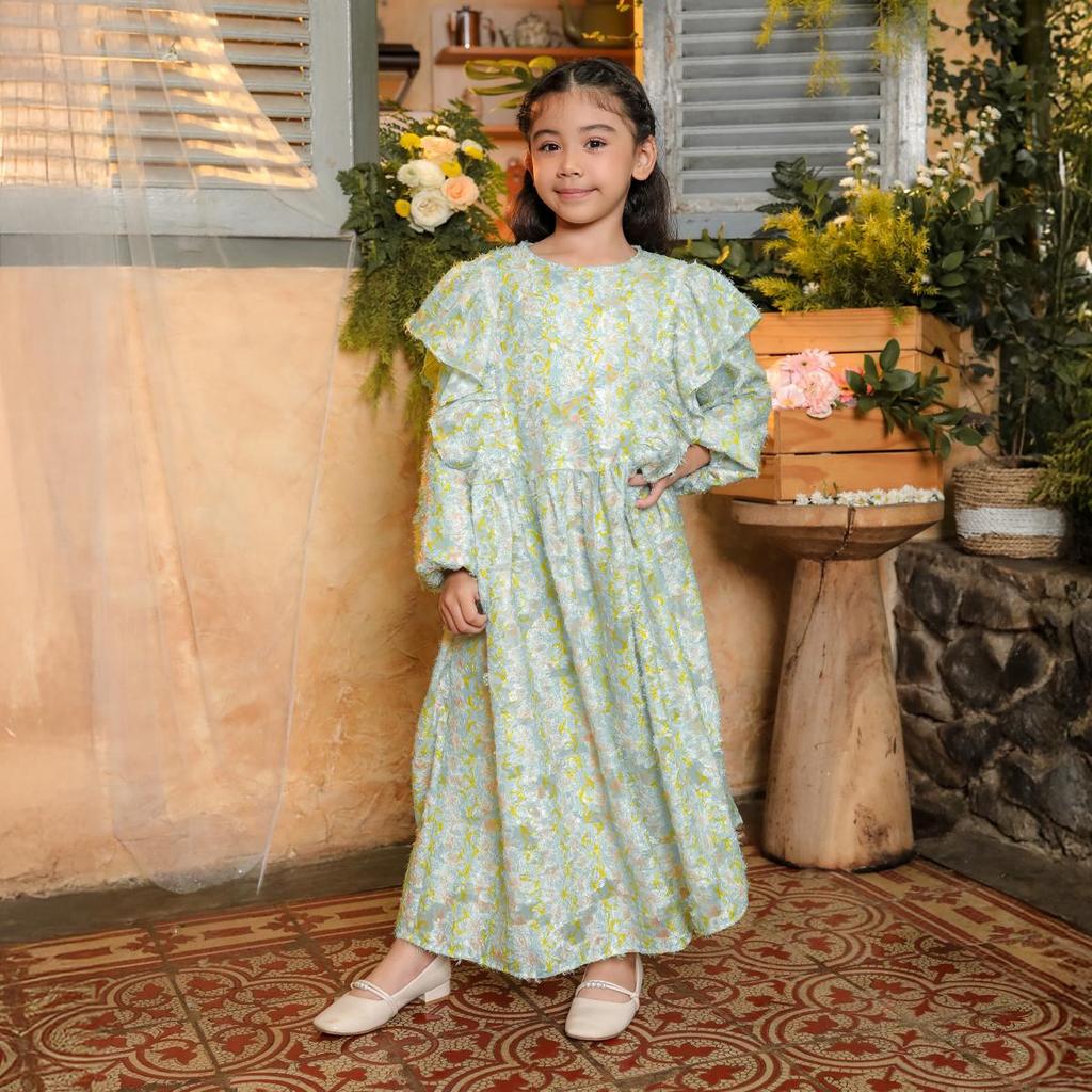 ZM Zaskia Mecca - Rilith Dress Anak - Primadona Series Edisi Lilya Senja