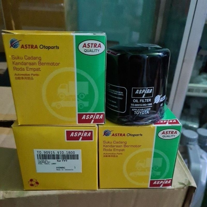 Filter Oli Mobil Toyota VIOS, YARIS, ALTIS, CAMRY, SIENTA 1.5
